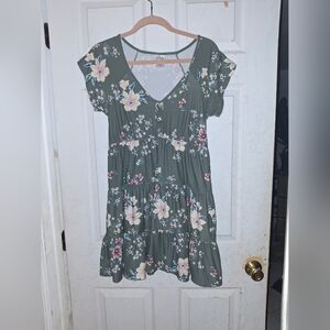 Juniors floral dress